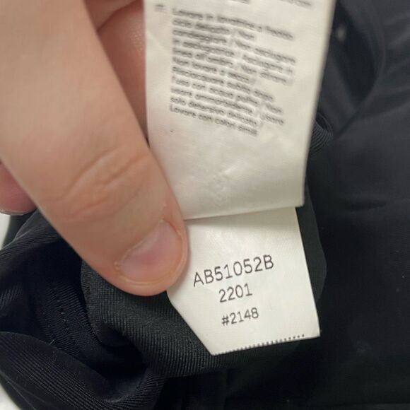 CUPSHE Women's One Piece V Neck Scalloped Mesh Swimsuit in Black SZ S - Picture 7 of 7